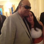 Haben and Stevie Wonder