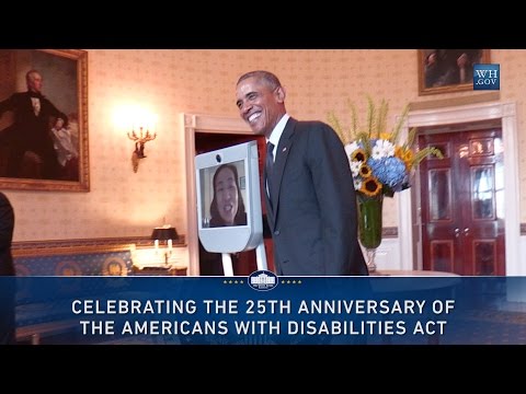 President Obama Celebrates the 25th Anniversary of the ADA
